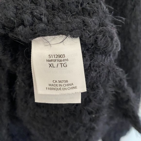 Fluffy Oversized Cowl Neck Sweater - Picture 4 of 5